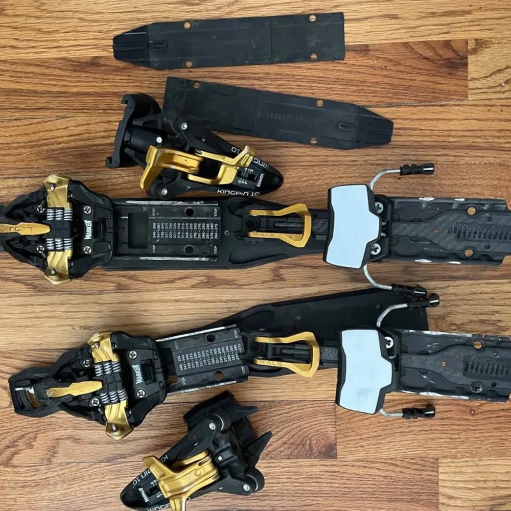 MARKER KINGPIN 10 AT ski bindings  (used)